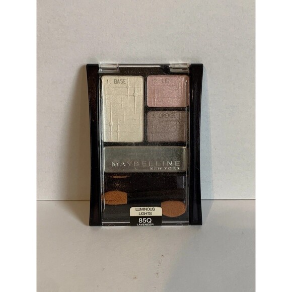 Maybelline Luminous Lights Eyeshadow Quad Lavender Lights New Shimmer 85Q Rare - Picture 5 of 5